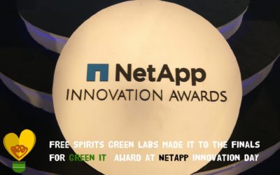 FSGL made it to the finals for Green IT Award at NetApp Innovation Day 2017