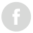 circle, facebook, gray icon